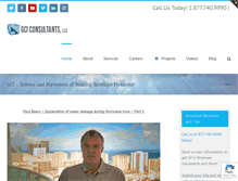Tablet Screenshot of gciconsultants.com